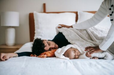 I love my newborn, but I am exhausted